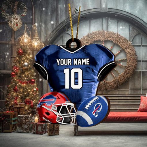 Buffalo Bills NFL Sport Ornament Custom Name And Number