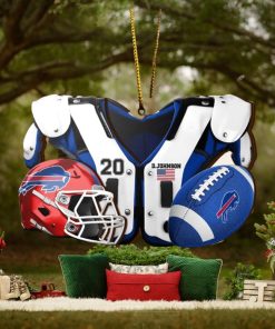 Buffalo Bills NFL Sport Ornament Custom Your Name And Number