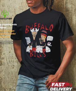 Buffalo Bills NFL x Homage x Beavis and Butt Head Unisex Tri Blend T Shirt