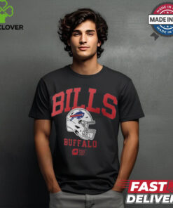 Buffalo Bills Nike Anthracite Helmet Essential T Shirt
