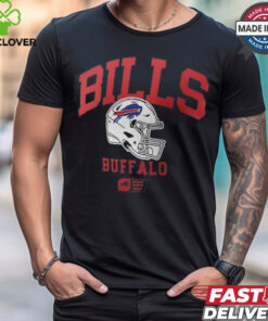 Buffalo Bills Nike Anthracite Helmet Essential T Shirt