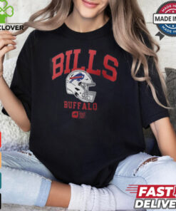 Buffalo Bills Nike Anthracite Helmet Essential T Shirt