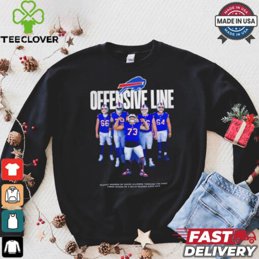 Buffalo Bills Offensive Line Love For The Big Shirt