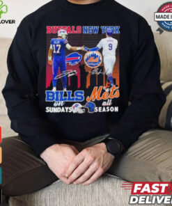 Buffalo Bills On Sundays X New York Mets All Season Shirt