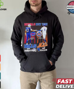 Buffalo Bills On Sundays X New York Mets All Season Shirt