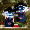 Custom Buffalo Bills America Sunflower Hawaii Shirt