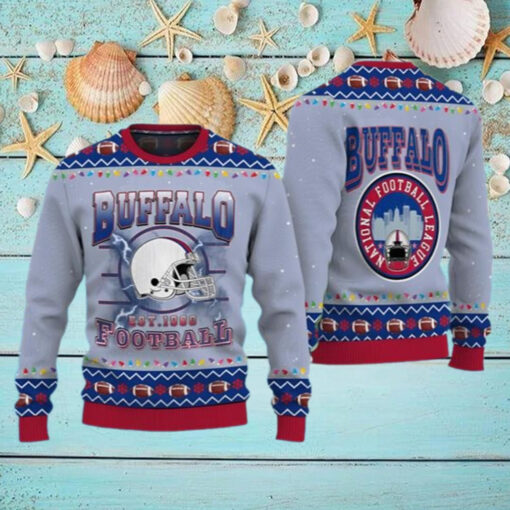 Buffalo Bills Retro Sweater​ Football Est1960