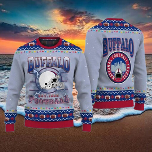 Buffalo Bills Retro Sweater​ Football Est1960
