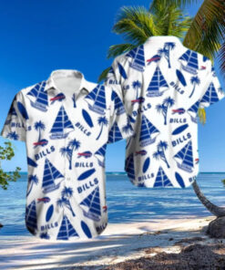 Buffalo Bills Sail and Surf Tropical Hawaiian Shirt
