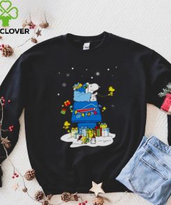 Buffalo Bills Santa Snoopy Wish You A Merry Christmas Shirt