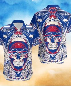 Buffalo Bills Skull Nfl Hawaiian