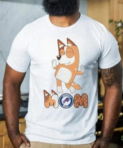 Buffalo Bills Smiling Dancing Bluey Mom shirt