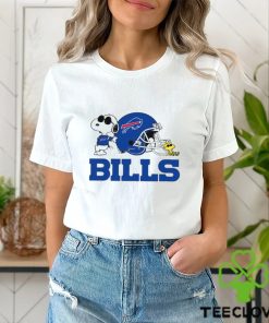 Buffalo Bills Snoopy And Woodstock helmet 2023 T shirt