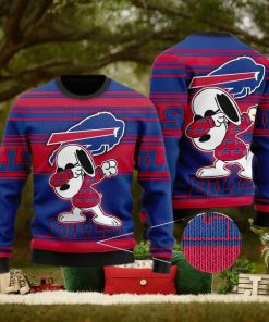 Buffalo Bills Snoppy Christmas Knitted Sweater For Men And Women