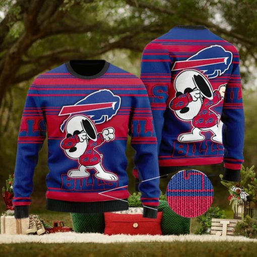 Buffalo Bills Snoppy Christmas Knitted Sweater For Men And Women