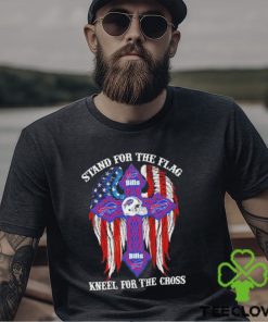 Buffalo Bills Stand For The Flag Kneel For The Cross 2024 T shirt