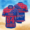 Buffalo Bills Star Spangled Personalized Name Hawaiian Shirt