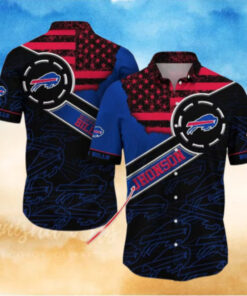 Buffalo Bills Star Spangled Personalized Name Hawaiian Shirt