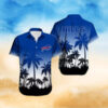 Buffalo Bills Sunset Silhouette Palm Hawaiian Shirt Buffalo Bills Sunset Silhouette Palm Hawaiian Shirt