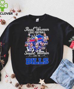 Buffalo Bills Team Real Women Love Football Smart Women Love The Bills Signatures Shirt