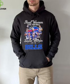 Buffalo Bills Team Real Women Love Football Smart Women Love The Bills Signatures Shirt