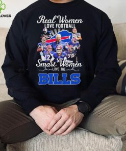 Buffalo Bills Team Real Women Love Football Smart Women Love The Bills Signatures Shirt