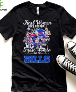 Buffalo Bills Team Real Women Love Football Smart Women Love The Bills Signatures Shirt