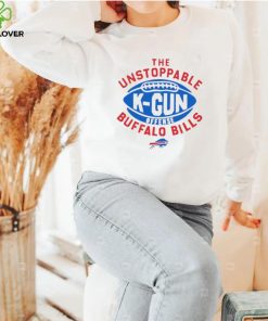 Buffalo Bills The Unstoppable K Gun offense logo shirt