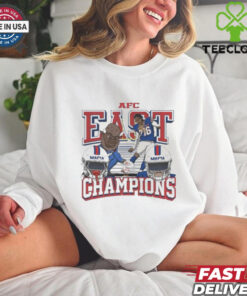Buffalo Bills The beast in the AFC East Champions Division Champs 5x’s in a row Painting t shirt