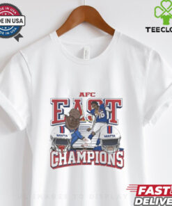Buffalo Bills The beast in the AFC East Champions Division Champs 5x’s in a row Painting t shirt