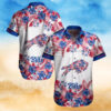 Buffalo Bills Tropical Hibiscus Hawaiian Shirt