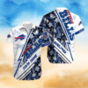 Buffalo Bills Twilight Palm Sunset Hawaiian Shirt Buffalo Bills Twilight Palm Sunset Hawaiian Shirt