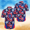 Buffalo Bills Vibrant Splash Personalized Hawaiian Shirt