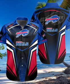 Buffalo Bills Victory Stripe Hawaiian Shirt