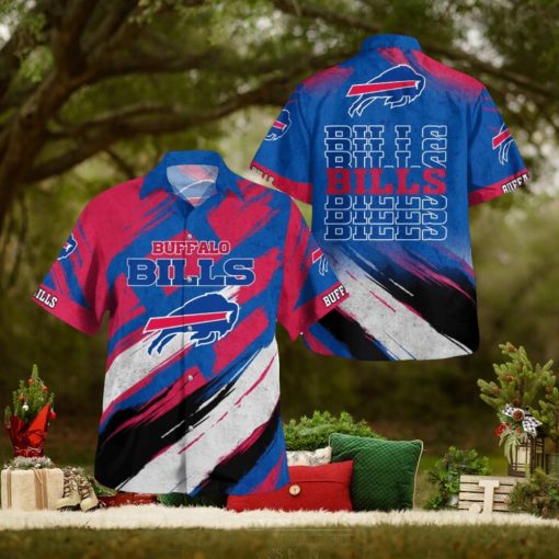 Buffalo Bills Vintage Classic Button Shirt Hawaiian Shirt Amazing Gift Gift For Fans