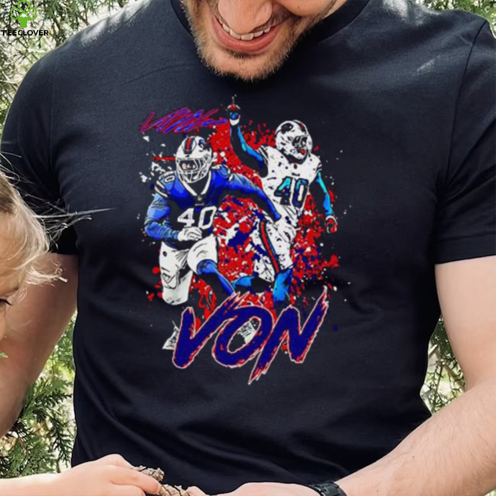 Buffalo Bills Von Miller American Football NFL T Shirt Buffalo Bills Von Miller American Football NFL T Shirt