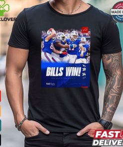 Buffalo Bills Wins 34 28 Arizona Cardinals 2024 NFL Game Final Score shirt