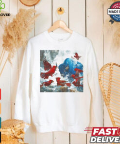 Buffalo Bills against Bird gang Arizona Cardinals graphic shirt 1 Buffalo Bills against Bird gang Arizona Cardinals graphic shirt