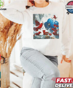 Buffalo Bills against Bird gang Arizona Cardinals graphic shirt 2 Buffalo Bills against Bird gang Arizona Cardinals graphic shirt