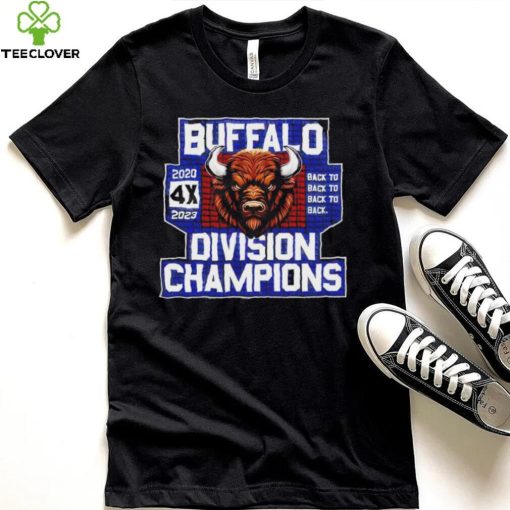 Buffalo Bills back to back to back to back 4x division champions hoodie, sweater, longsleeve, shirt v-neck, t-shirt