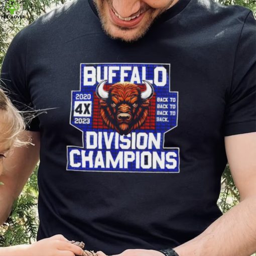 Buffalo Bills back to back to back to back 4x division champions hoodie, sweater, longsleeve, shirt v-neck, t-shirt