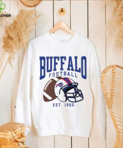 Buffalo Bills football est. 1960 NFL helmet logo hoodie, sweater, longsleeve, shirt v-neck, t-shirt