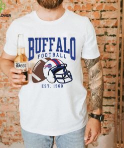 Buffalo Bills football est. 1960 NFL helmet logo hoodie, sweater, longsleeve, shirt v-neck, t-shirt