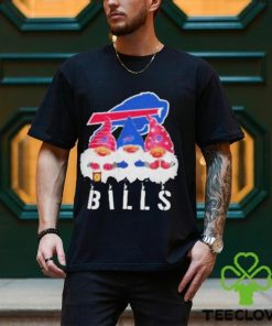Buffalo Bills football team logo Gnomies Merry Christmas shirt