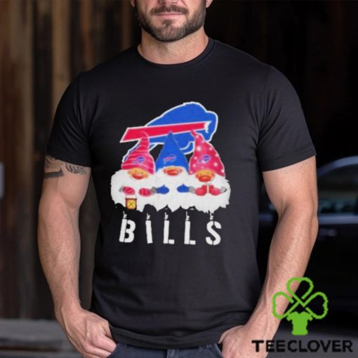 Buffalo Bills football team logo Gnomies Merry Christmas shirt