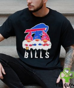 Buffalo Bills football team logo Gnomies Merry Christmas shirt