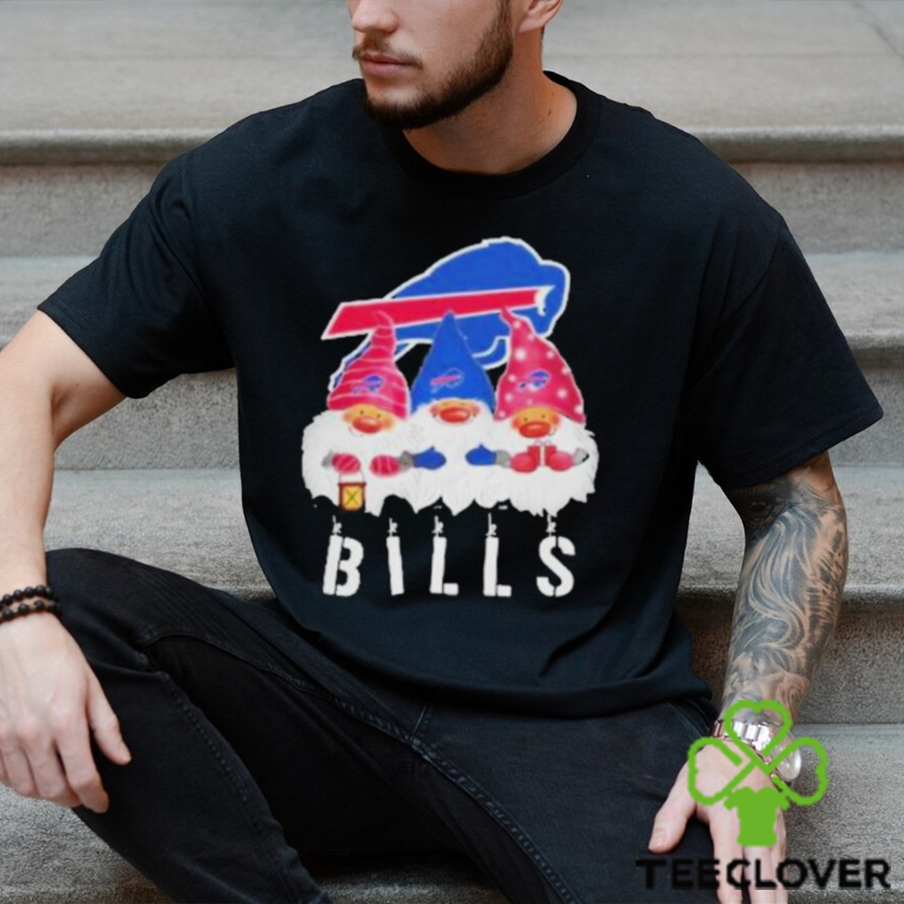 Buffalo Bills football team logo Gnomies Merry Christmas shirt Buffalo Bills football team logo Gnomies Merry Christmas shirt