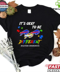 Buffalo Bills it’s okay to be different Autism awareness shirt