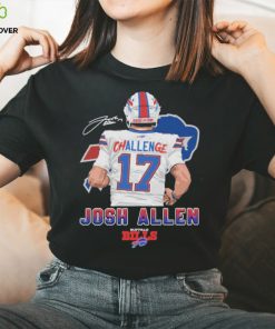Buffalo Bills josh allen challenge 17 shirt 1 Buffalo Bills josh allen challenge 17 shirt