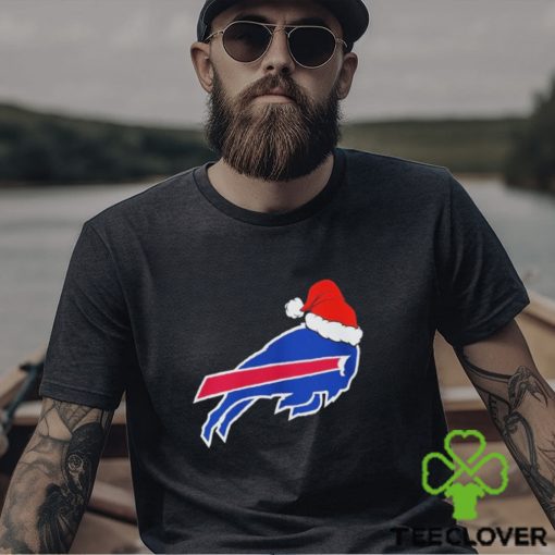 Buffalo Bills logo Santa Hat Christmas 2023 Shirt